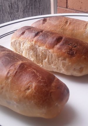 Una foto de Pan🥐 blandito de cebolla🌰