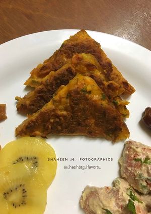 A picture of Bread slice fritters.