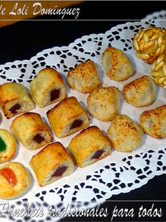 Una foto de Panellets tradicionales para todos los Santos