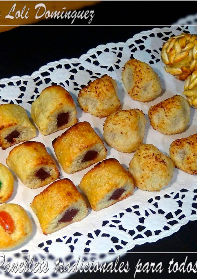 Una foto de Panellets tradicionales para todos los Santos