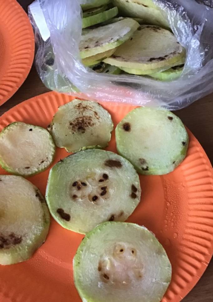 Кабачки морожені на зиму