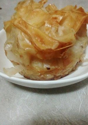 صورة لوصفة المافن الأمريكي ب(النقانق)