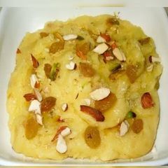 Potato halwa A picture of Potato halwa.