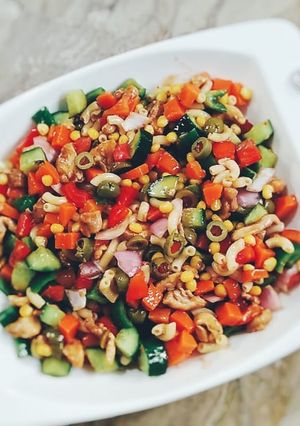 A picture of Ittalian salad.
