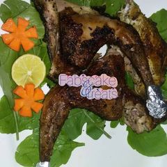 A picture of Charcoal grilled chicken.