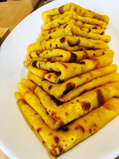 A picture of Pumpkin Chapati.