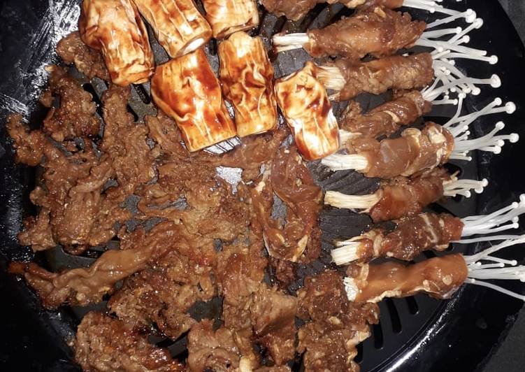Resep Korean Grill Ala All You Can Eat (AYCE Kekinian) Anti Gagal