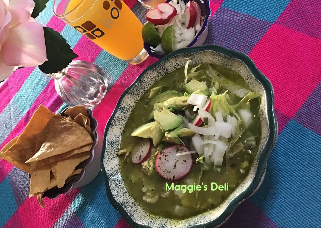 Nueva receta Pozole verde