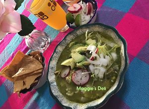 Una foto de Nueva receta Pozole verde