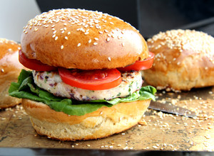 Pulykaburger recept fotója