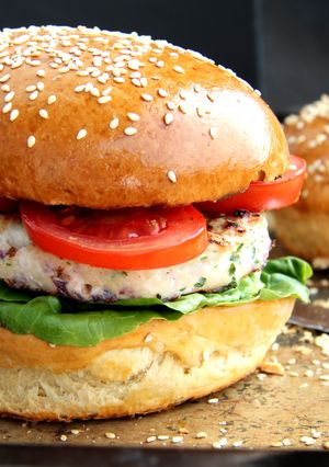 Pulykaburger recept fotója
