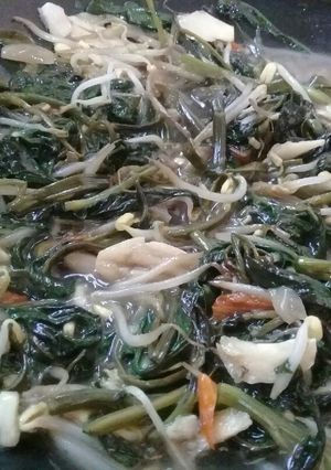 Foto resep Cah kangkung & toge