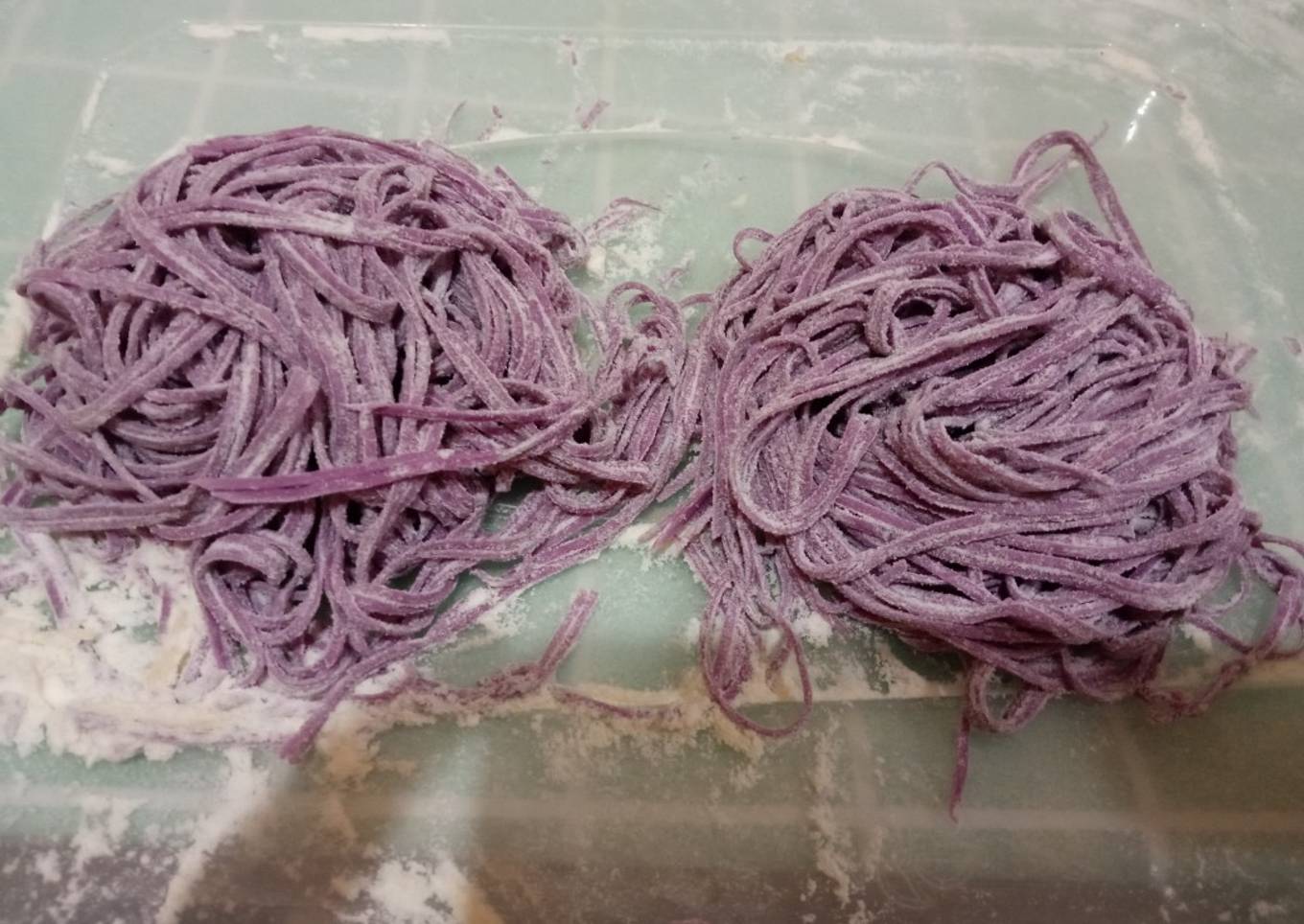 Mie homemade tanpa telur