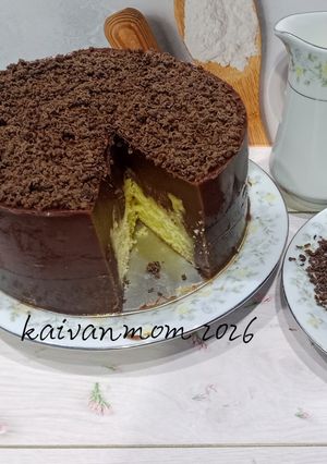 Foto resep Cake Puding Chocolate