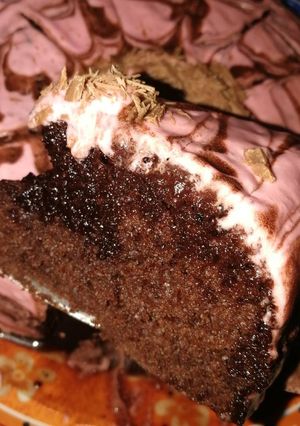 صورة لوصفة كيكة منها فيها (جاتوه شاتوه)🥧