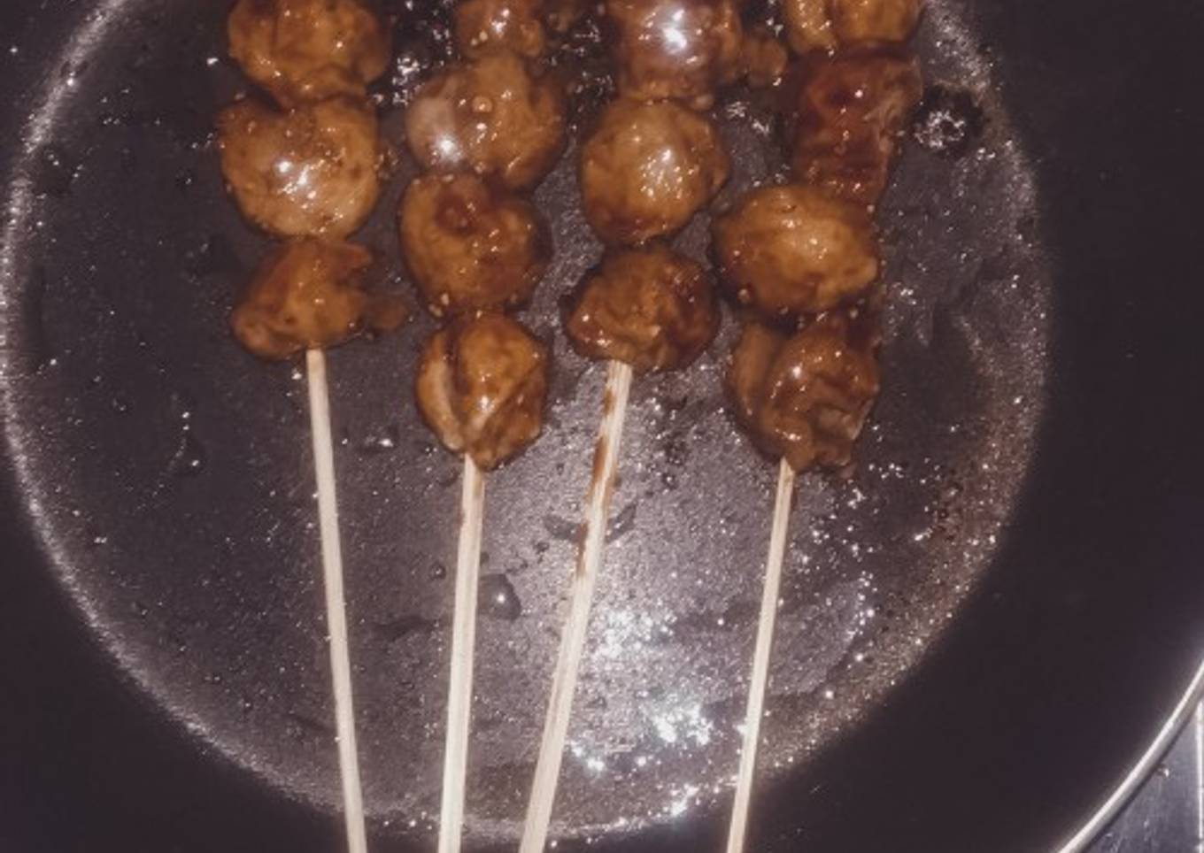 Bakso bakar teflon😁