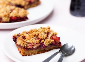 Une photo de Crumbcake Pommes Cassis