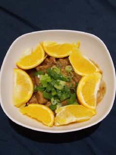 A picture of Chinese Style Orange Chicken.