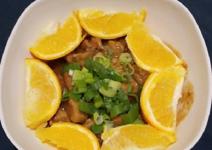 Recipe of Homemade Chinese Style Orange Chicken