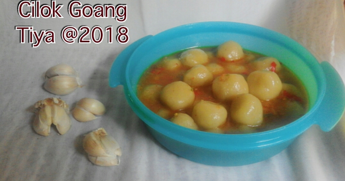 Resep Cilok Goang oleh Telur Tanpa Garam - Cookpad