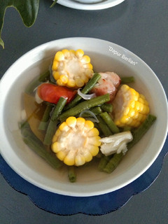 Foto resep Sayur asem kacang panjang