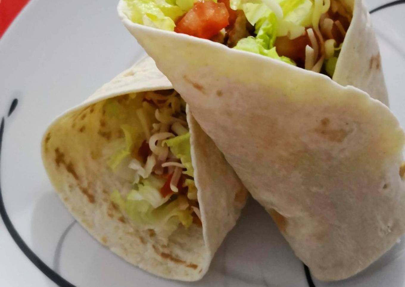 Burritos de carne picada