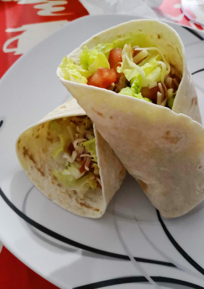 Una foto de Burritos de carne picada