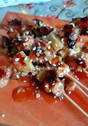 Foto resep Yakitori (焼き鳥) [Ayam Yakitori Ala Rumahan]