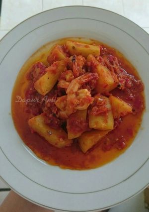 Foto resep Balado Kentang Udang