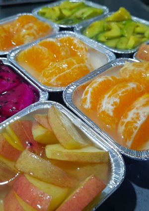 Foto resep Puding Buah Segar