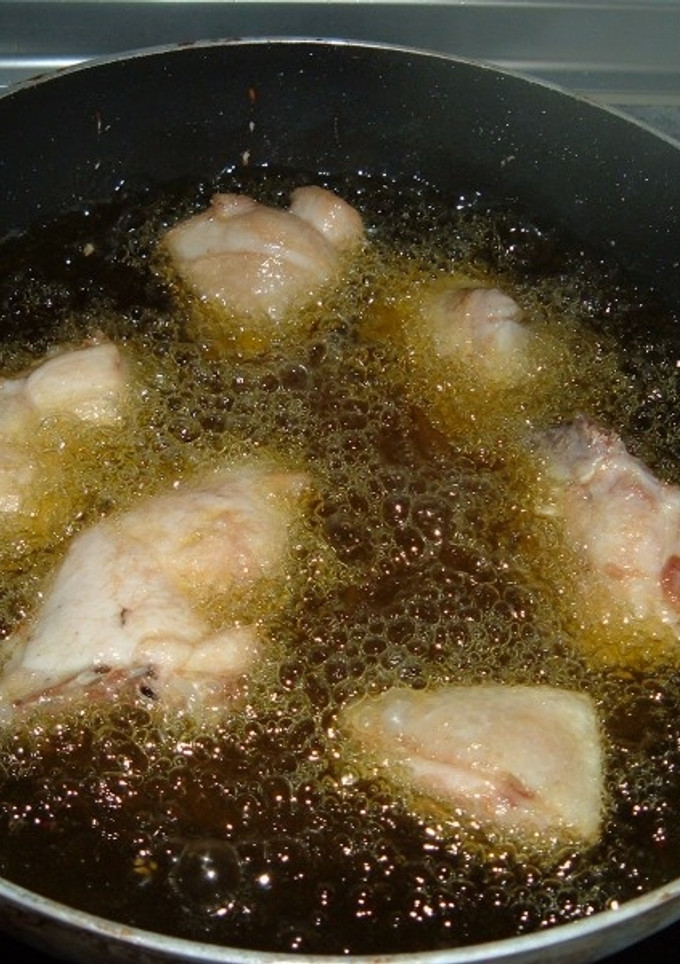 Una foto de 😋❤️Pollo frito crujiente ❤️😋