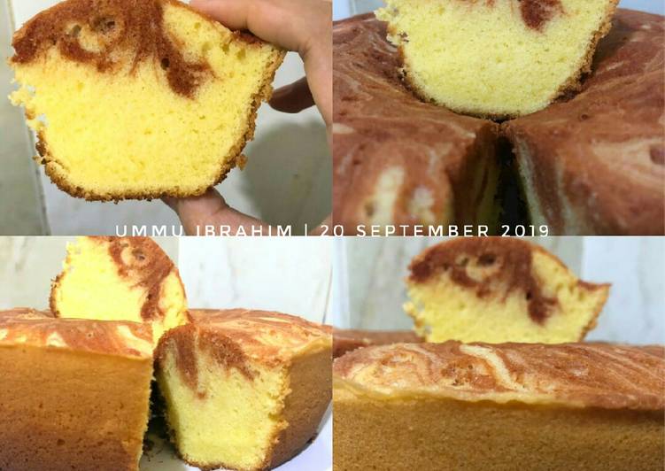 Marmer Cake / Butter Cake / "Keik" in Palembang dan Tips Membuat