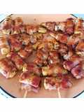 ไก่เบค่อนพันข้าวโพดอ่อนย่าง~บาร์บีคิวBy kk