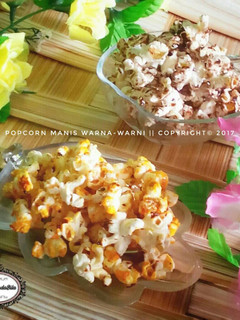 Foto resep Popcorn Warna-Warni