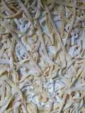 Fideos cinta caseros