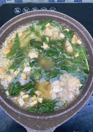 Foto resep Mpasi Bubur Ayam Bayam