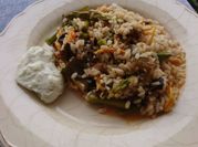 Una foto de arroz con camagrocs