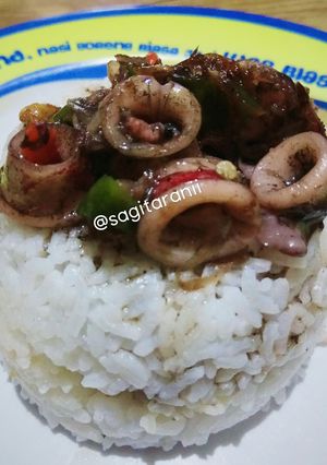 Foto resep Tumis Cumi-cumi Cabe Ijo
