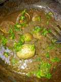 Anda malai curry