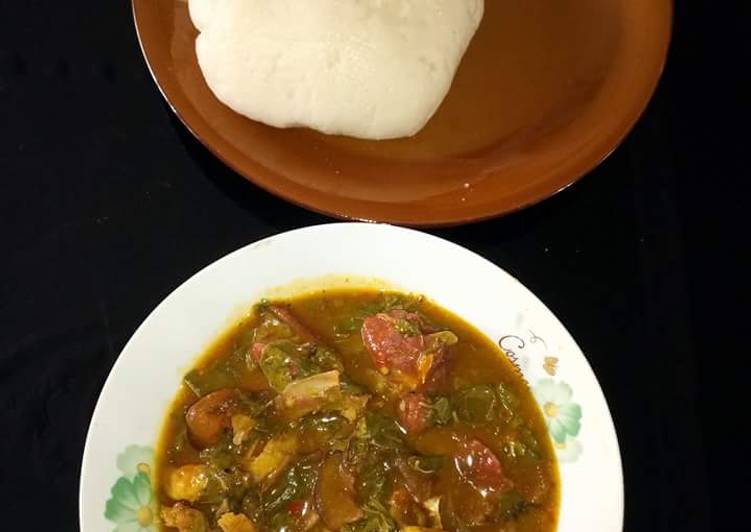 Recipe of Award-winning Okoho and fruit soup