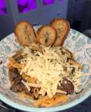 French Onion Pasta With Ground Filet