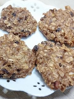 燕麥餅乾(無麵粉 巧克力) 的食譜成品照片