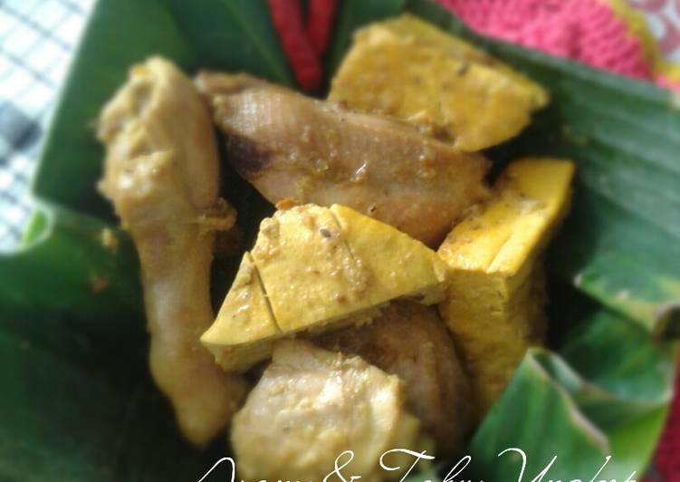 Ayam & Tahu Ungkep ala Mimi Firda