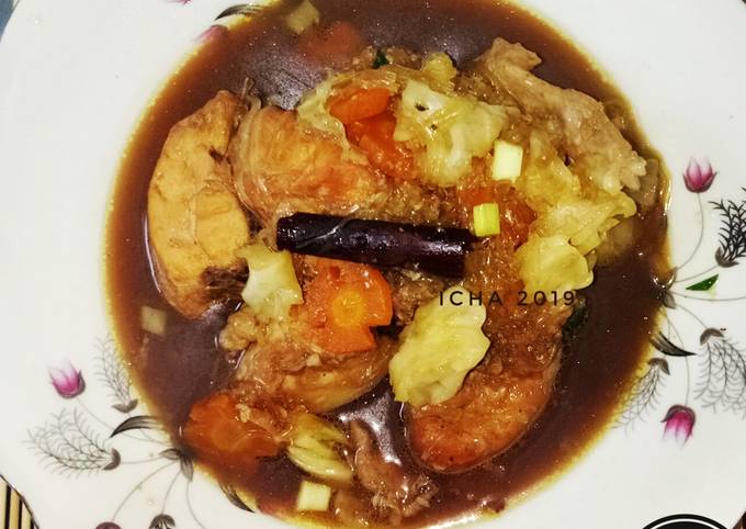 Ayam masak kecap banjar