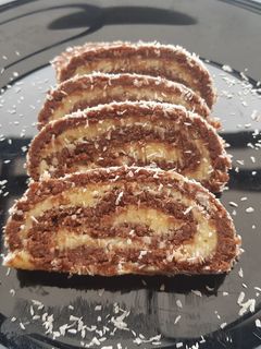 Kókusztekercs laktóz- és gluténmentesen recept fotója