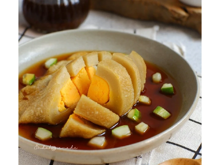 Langkah Gampang Menyiapkan Resep Pempek Dos Kapal Selam (pempek tanpa ikan) yang Lezat Anti Ribet, Uenak Banget