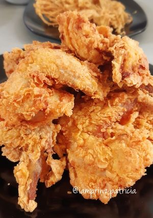 Foto resep Ayam goreng tepung enak dan gampang, crispynya tahan lama