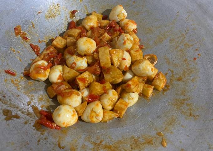 Wajib coba! Bagaimana cara bikin Balado kentang &amp; telur puyuh yang sempurna