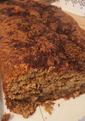 Una foto de Budín de banana húmedo!!