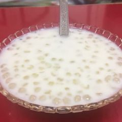 A picture of Sabudana kheer.